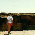 AUS NT KingsCanyon 1992 Fitzy 003  The views a bloody well all worth the effort though. : 1992, Australia, Date, Kings Canyon, NT, Places, Year